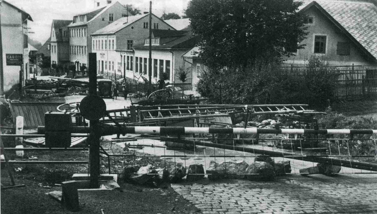 Ulice elezn Rudy po boji 23. z 1938